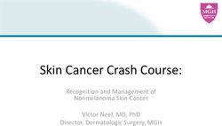 SKIN CANCER CRASH COURSE: RECOGNITION AND MANAGEMENT OF NONMELANOMA ...