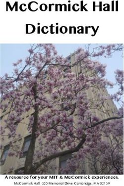 MCCORMICK HALL DICTIONARY - A RESOURCE FOR YOUR MIT & MCCORMICK EXPERIENCES. MCCORMICK HALL 320 MEMORIAL DRIVE CAMBRIDGE, MA 02139