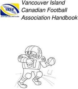 Vancouver Island Canadian Football Association Handbook