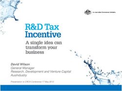 David Wilson General Manager Research, Development and Venture Capital AusIndustry