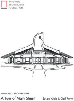 A Tour of Main Street - Susan Algie & Gail Perry - Winnipeg Architecture Foundation