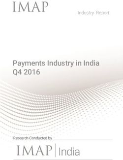 Payments Industry in India - Q4 2016 - Industry Report - Verdant Capital