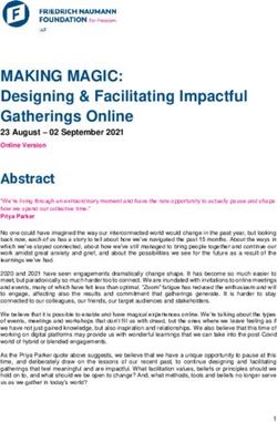 MAKING MAGIC: Designing & Facilitating Impactful Gatherings Online