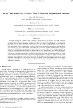 Spring Onset in the Sierra Nevada: When Is Snowmelt Independent of Elevation?