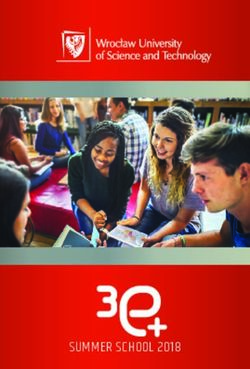 SUMMER SCHOOL 2018 - Hochschule Emden/Leer