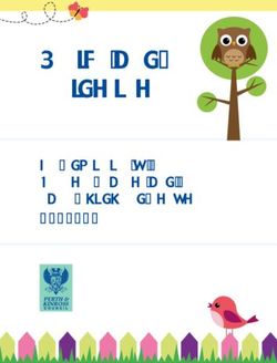 Policy and Guidelines - for Admission to Nursery Classes and Early Childhood Centres 2020-21 - Perth & Kinross ...