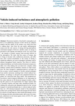 Vehicle-induced turbulence and atmospheric pollution