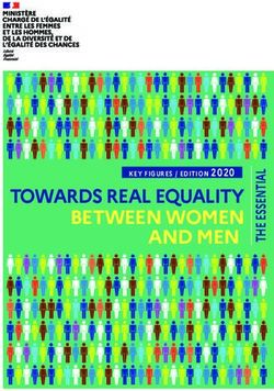 AND MEN Vers l'égalité réelle entre les femmes et les hommes - L'ESSENTIEL