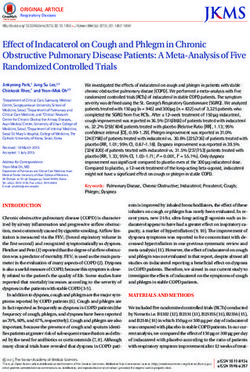 Effect of Indacaterol on Cough and Phlegm in Chronic Obstructive Pulmonary Disease Patients: A Meta-Analysis of Five Randomized Controlled Trials