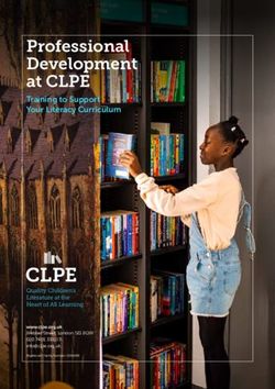 Professional Development at CLPE - Training to Support Your Literacy Curriculum - Quality Children's Literature at the Heart of All Learning ...