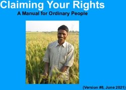 Claiming Your Rights A Manual for Ordinary People - (Version #8, June 2021)