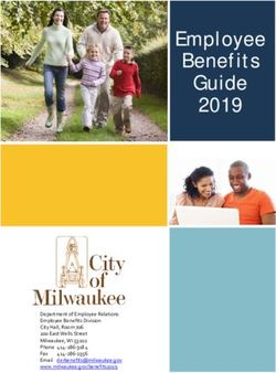 Employee Benefits Guide 2019 - Milwaukee.gov