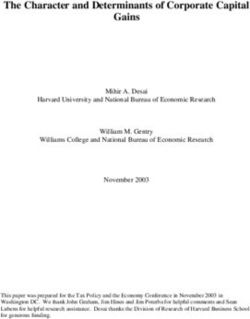 The Character and Determinants of Corporate Capital Gains