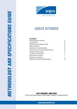 ARGUS BITUMEN - ARGUS MEDIA