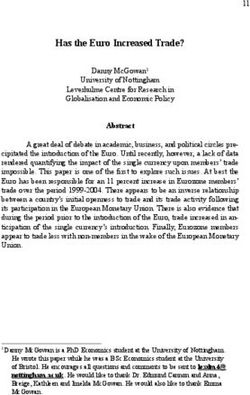 Has the Euro Increased Trade?