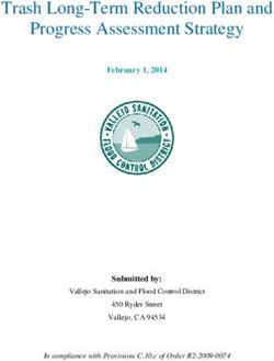 Trash Long-Term Reduction Plan and Progress Assessment Strategy - February 1, 2014 - Submitted by