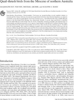 Quail-thrush birds from the Miocene of northern Australia - Acta ...