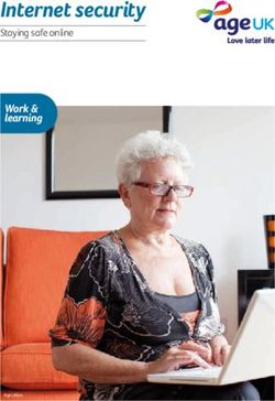 Internet security Work & learning - Staying safe online