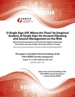 O Single Sign-Off, Where Art Thou? An Empirical Analysis of Single Sign-On Account Hijacking and Session Management on the Web - Usenix