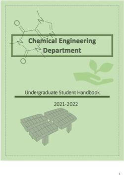 Undergraduate Student Handbook 2021-2022 - MIT Chemical ...