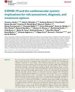 COVID-19 and the cardiovascular system: implications for risk assessment, diagnosis, and treatment options