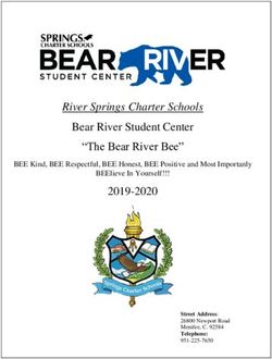 River Springs Charter Schools - Bear River Student Center "The Bear River Bee" 2019-2020