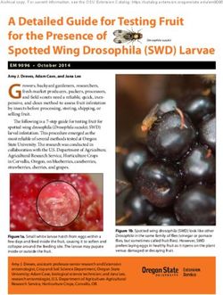 A Detailed Guide for Testing Fruit for the Presence of Spotted Wing Drosophila (SWD) Larvae