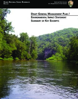 DRAFT GENERAL MANAGEMENT PLAN / ENVIRONMENTAL IMPACT STATEMENT SUMMARY OF KEY EXCERPTS - OZARK NATIONAL SCENIC RIVERWAYS