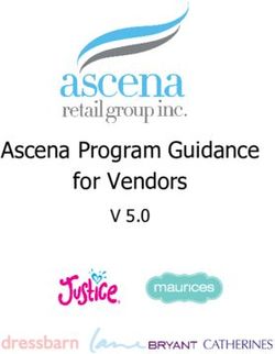 Ascena Program Guidance for Vendors V 5.0 Dressbarn