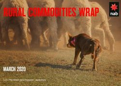 RURAL COMMODITIES WRAP - MARCH 2020 Author Phin Ziebell, Senior Economist - Agribusiness - NAB Business ...