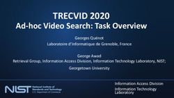TRECVID 2020 Ad-hoc Video Search: Task Overview - Retrieval Group