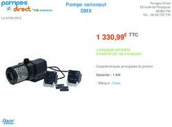 1 330,99€ TTC - Pompes Direct