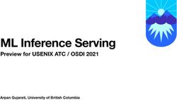 ML Inference Serving Preview For USENIX ATC / OSDI 2021 - Arpan ...