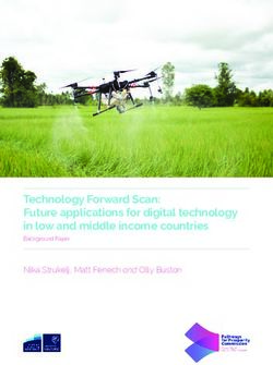 Technology Forward Scan: Future applications for digital technology in low and middle income countries - Background Paper