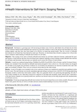 MHealth Interventions for Self-Harm: Scoping Review - XSL FO