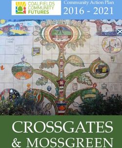 CROSSGATES & MOSSGREEN 2016 - 2021 - The Coalfields Regeneration Trust