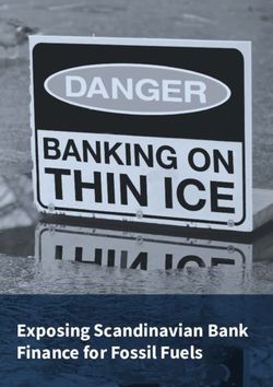 Exposing Scandinavian Bank Finance for Fossil Fuels - BankTrack