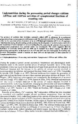 Undernutrition during the preweaning period changes calcium ATPase and ADPase activities of synaptosomal fractions of weanling rats