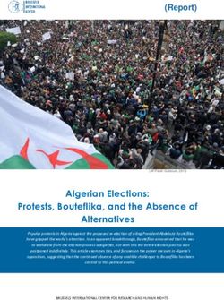 Algerian Elections: bic-rhr