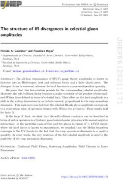 The structure of IR divergences in celestial gluon amplitudes - Inspire HEP