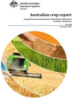 Australian crop report - Department of ...