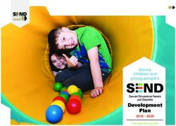 Development Special Educational Needs - Plan - Surrey County Council