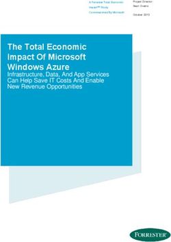 The Total Economic Impact Of Microsoft Windows Azure - Infrastructure, Data, And App Services Can Help Save IT Costs And Enable New Revenue ...