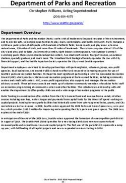 Department of Parks and Recreation