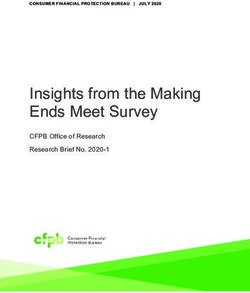 Insights from the Making Ends Meet Survey - CFPB Office of Research Research Brief No. 2020-1 - files ...
