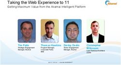 Taking the Web Experience to 11 - Getting Maximum Value from the Akamai Intelligent Platform