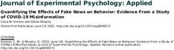 Journal of Experimental Psychology: Applied