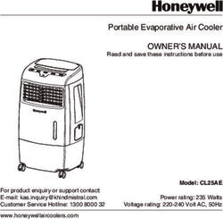 OWNER'S MANUAL Read and save these instructions before use