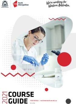 1COURSE GUIDE 1300 300 822 | northmetrotafe.wa.edu.au - North Metropolitan TAFE