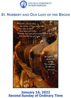 Second Sunday of Ordinary Time - January 16, 2022 - e-churchbulletins.com